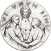 Vatican, Medal, Jubilé de Rome, 1975, Manfrini, MS(60-62), Silvered bronze