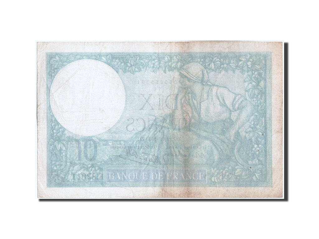 Billete, Francia, 10 Francs, 10 F 1916-1942 ''Minerve'', 1940, 1940-12-12, BC