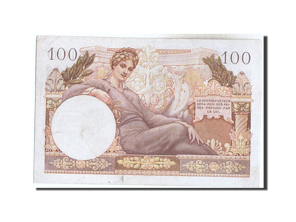 Banconote, Francia, 100 Francs, 1947 French Treasury, 1947, 1947-01-01, BB+
