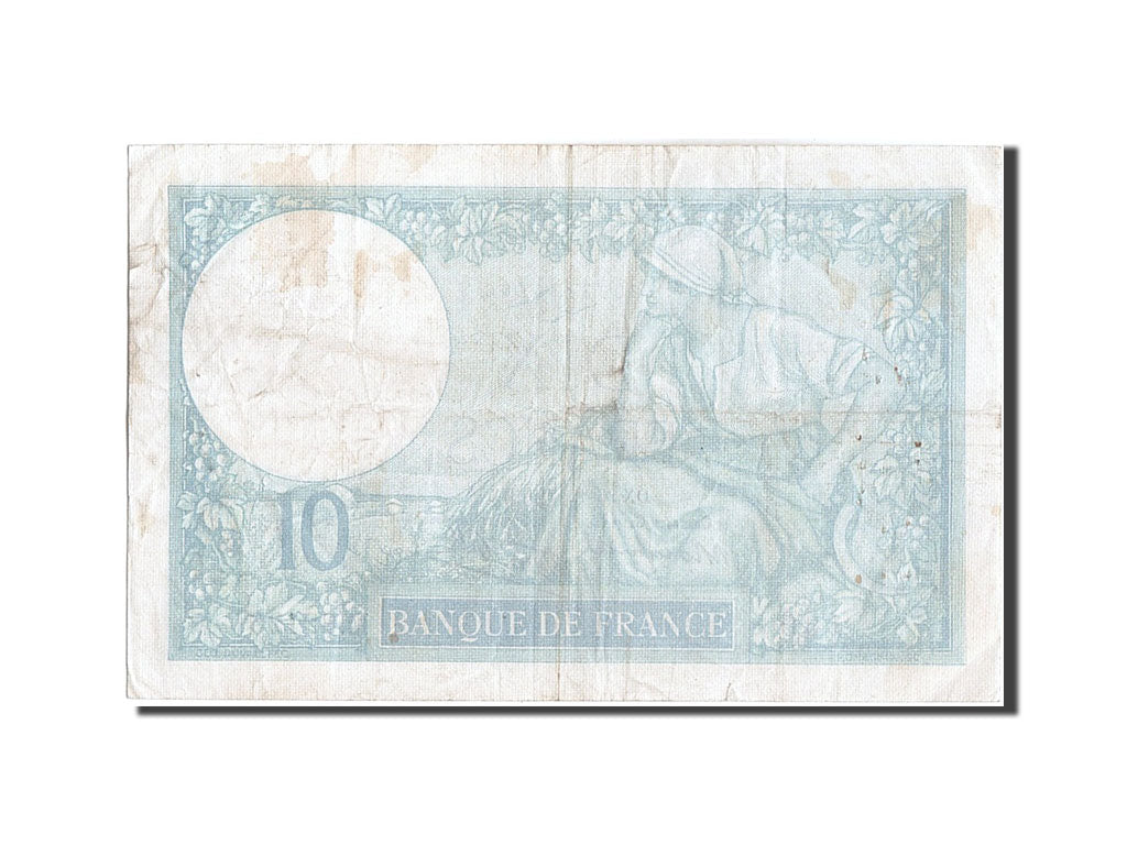 Banconote, Francia, 10 Francs, 10 F 1916-1942 ''Minerve'', 1940, 1940-12-26, MB