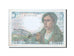 Billete, Francia, 5 Francs, 5 F 1917-1940 ''Violet'', 1943, 1943-06-02, MBC+