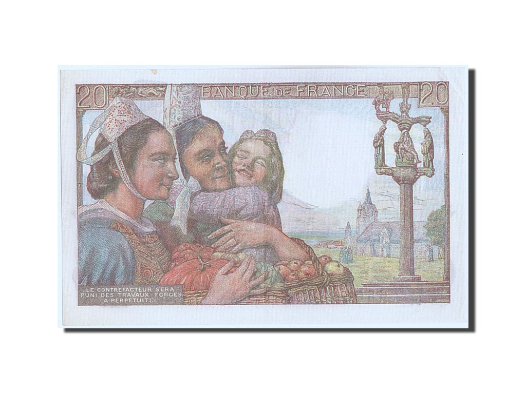 Billet, France, 20 Francs, 20 F 1942-1950 ''Pêcheur'', 1949, 1949-05-19, SUP+