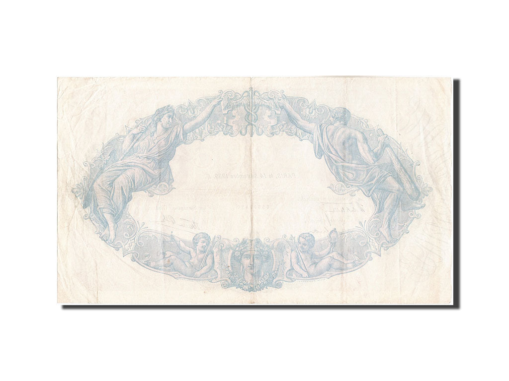 Banconote, Francia, 500 Francs, 500 F 1888-1940 ''Bleu et Rose'', 1939