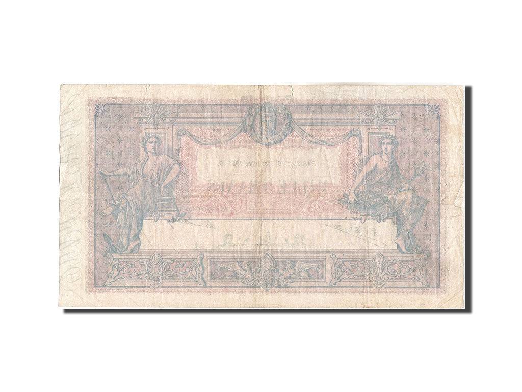 Billete, Francia, 1000 Francs, 1 000 F 1889-1926 ''Bleu et Rose'', 1926