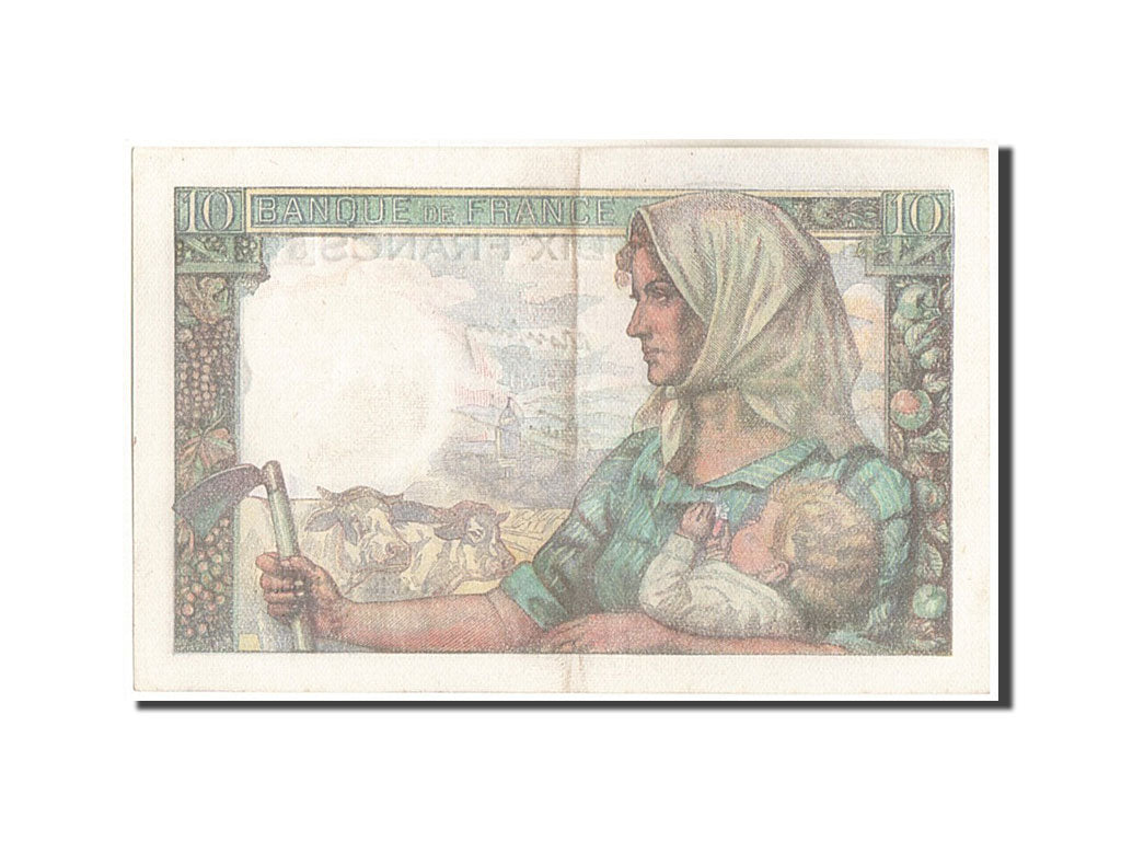 Banknote, France, 10 Francs, 10 F 1941-1949 ''Mineur'', 1946, 1946-12-19