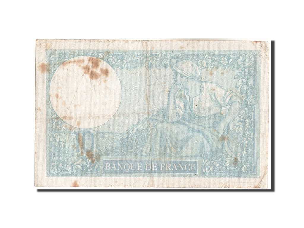 Banknote, France, 10 Francs, 10 F 1916-1942 ''Minerve'', 1941, 1941-01-02