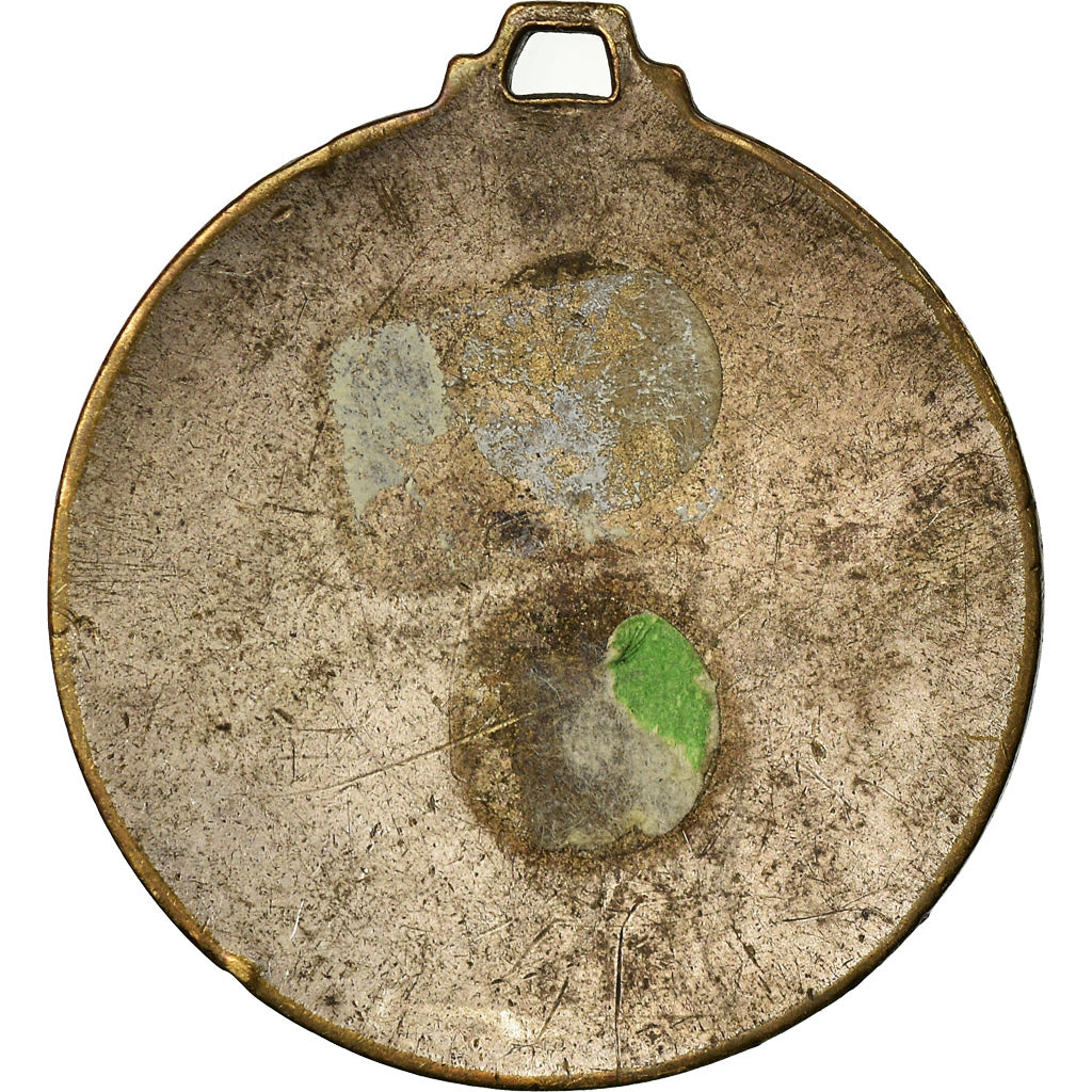 France, Medal, Armée, Ecole d'Artillerie, EF(40-45), Silvered bronze