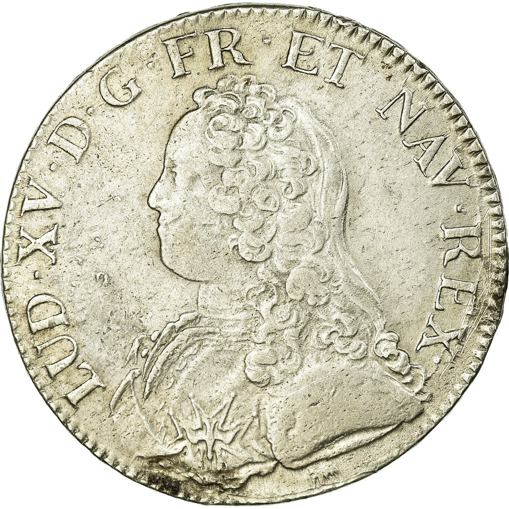 Coin, France, Louis XV, Écu aux branches d'olivier, Ecu, 1726, Paris