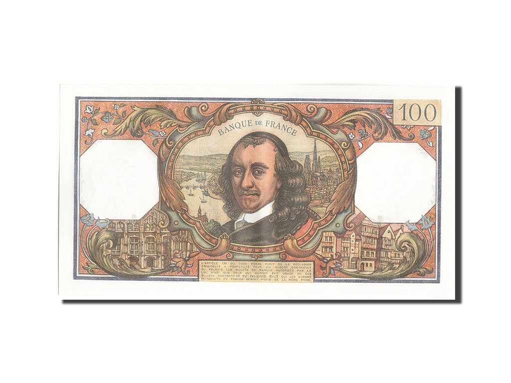 Banknote, France, 100 Francs, 100 F 1964-1979 ''Corneille'', 1969, 1969-11-06