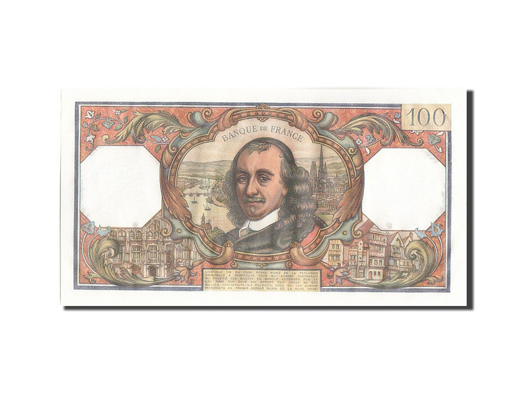 Banknote, France, 100 Francs, 100 F 1964-1979 ''Corneille'', 1965, 1965-07-01