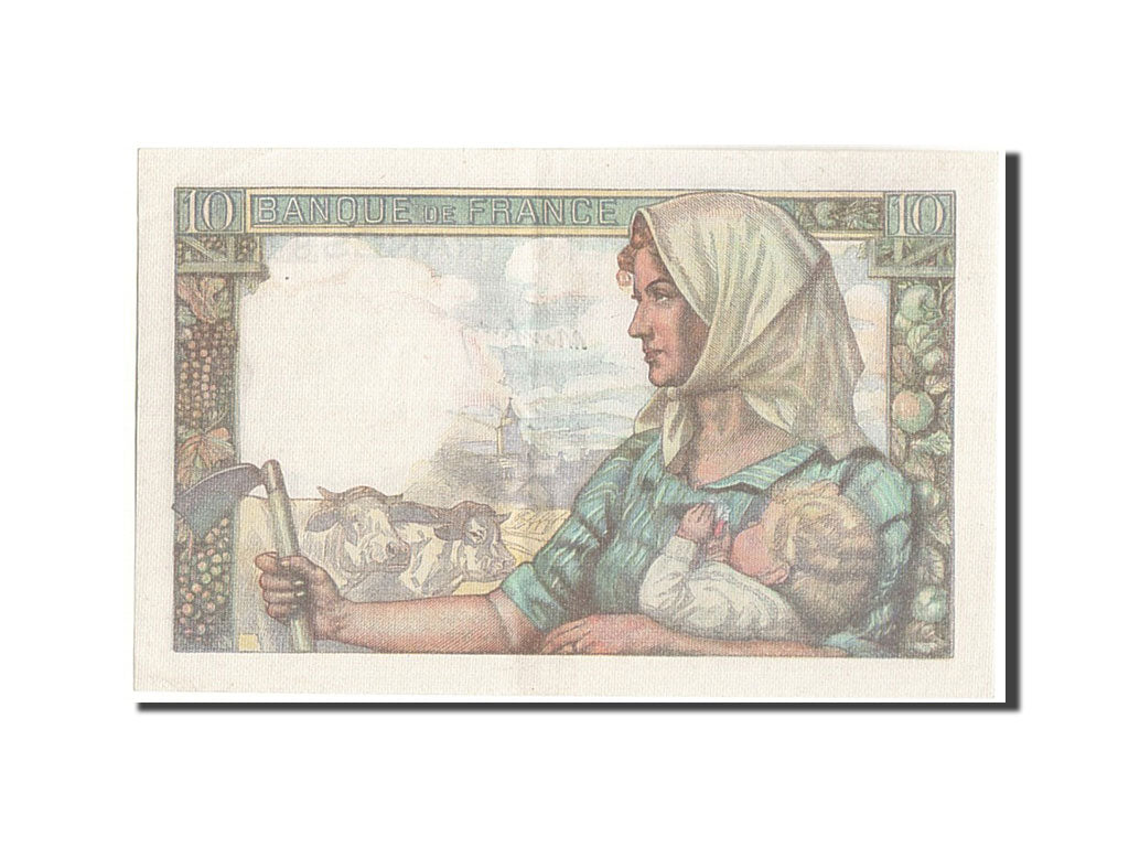 Billet, France, 10 Francs, 10 F 1941-1949 ''Mineur'', 1946, 1946-09-26, SUP+