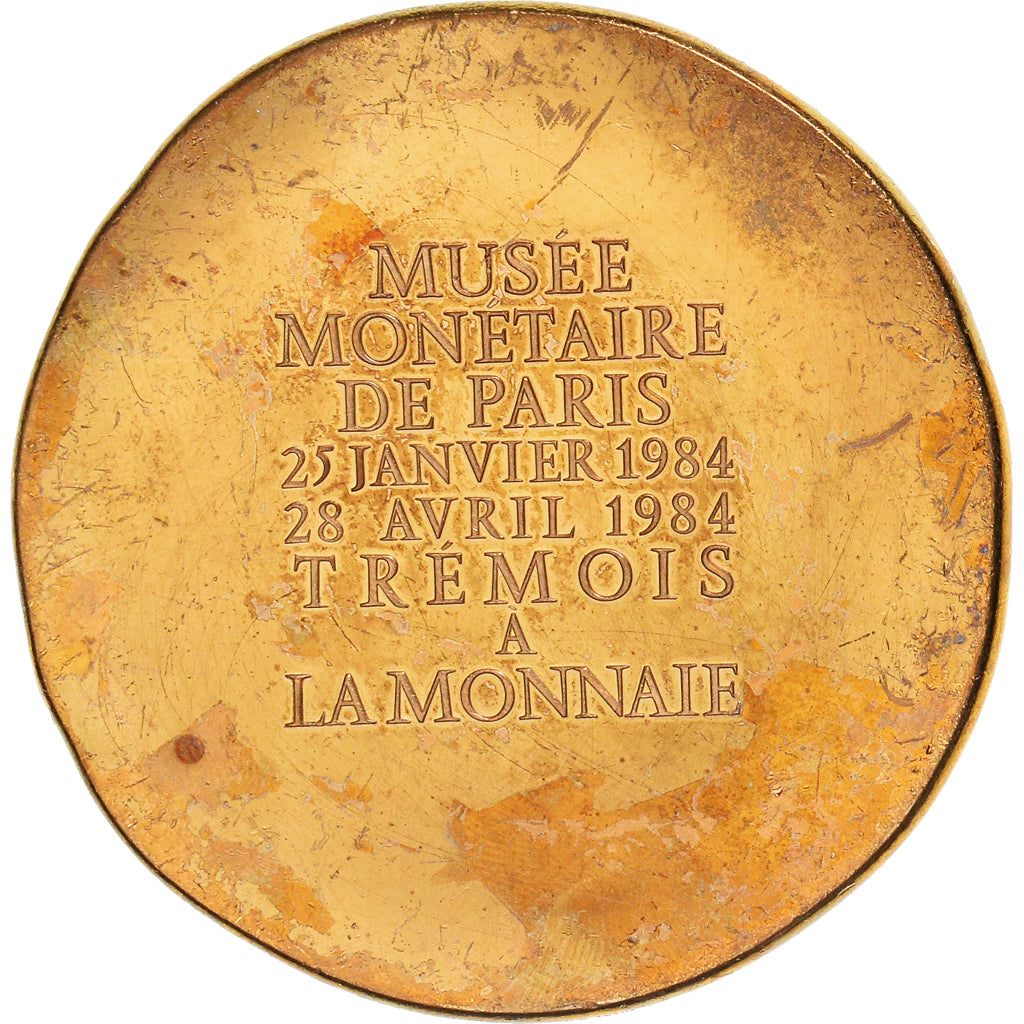 Francia, medaglia, Musée Monétaire de Paris, Trémois à la Monnaie., 1984