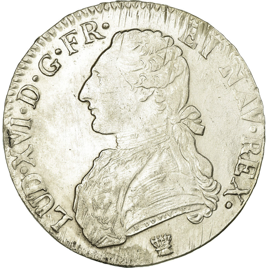 Monnaie, France, Louis XVI, Écu aux branches d'olivier, Ecu, 1791, Limoges