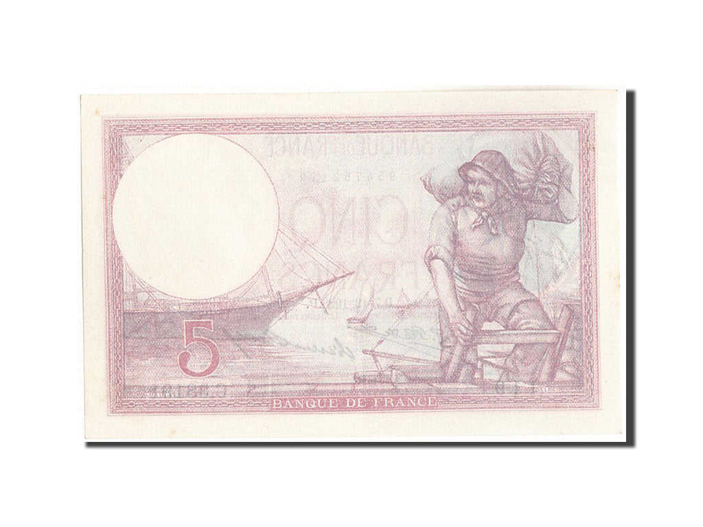 Banknote, France, 5 Francs, 5 F 1917-1940 ''Violet'', 1928, 1928-12-07, UNC(63)