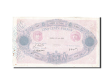 Billete, Francia, 500 Francs, 500 F 1888-1940 ''Bleu et Rose'', 1922