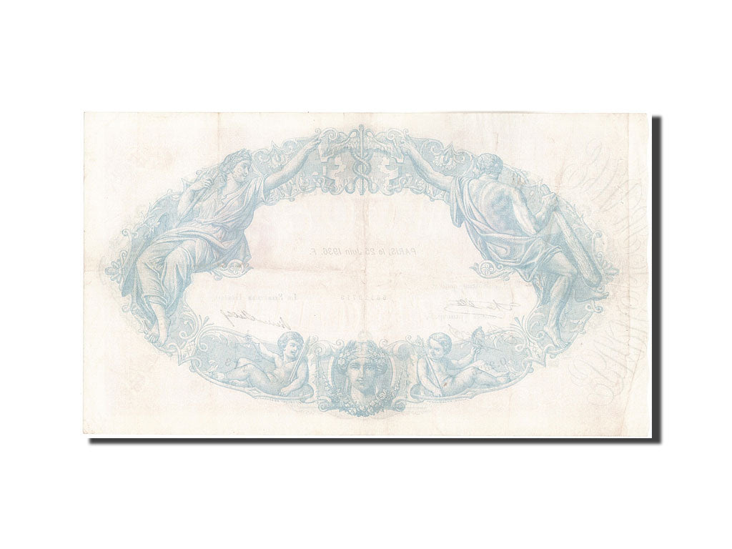 Billete, Francia, 500 Francs, 500 F 1888-1940 ''Bleu et Rose'', 1936