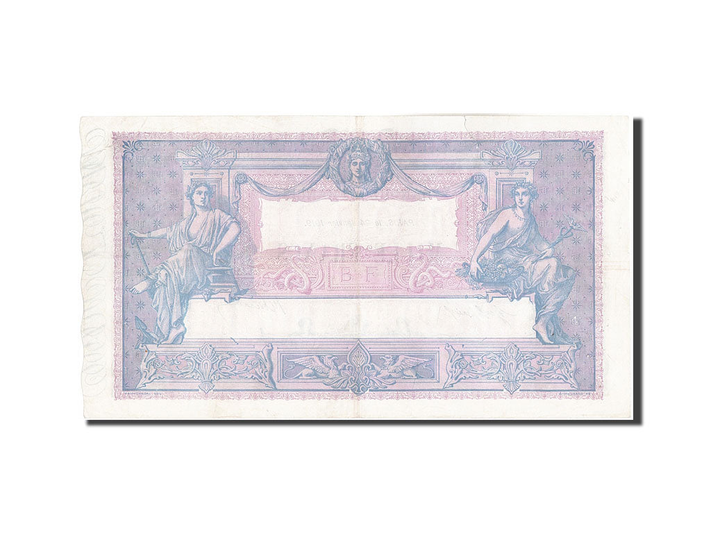 Banknote, France, 1000 Francs, 1 000 F 1889-1926 ''Bleu et Rose'', 1919