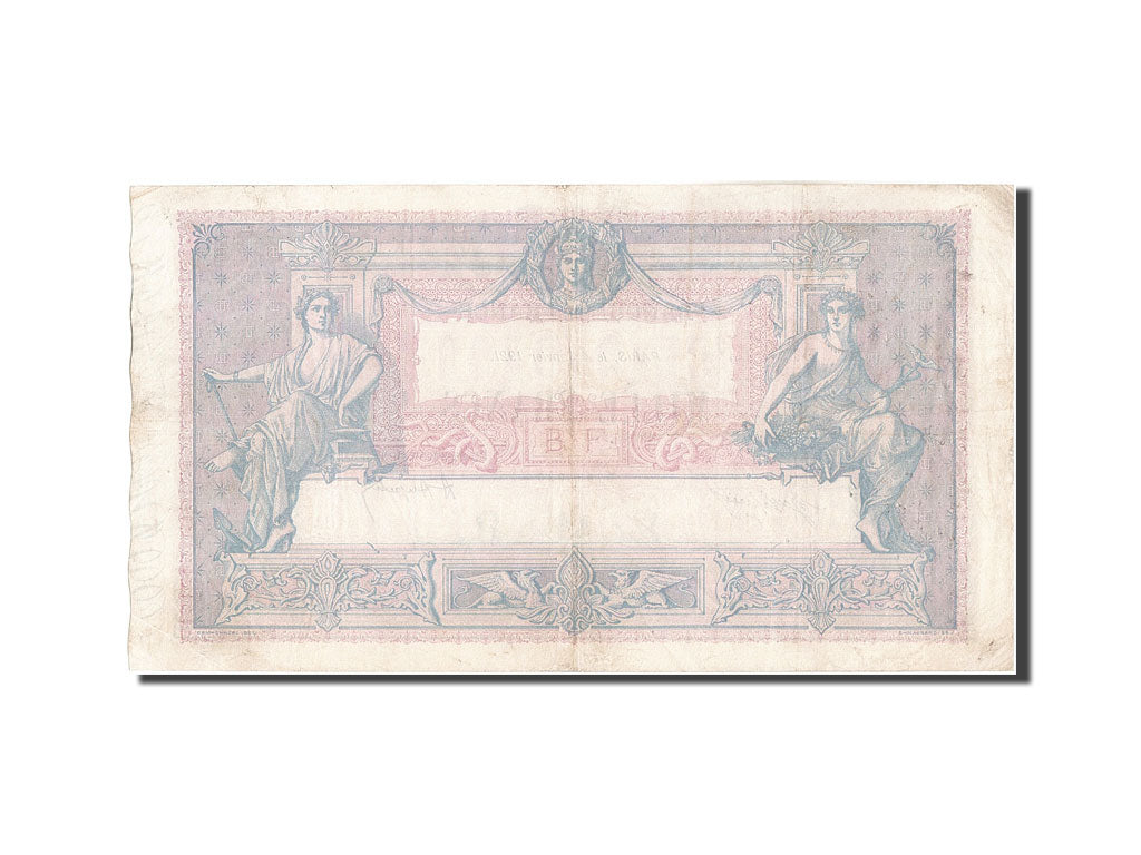 Banknote, France, 1000 Francs, 1 000 F 1889-1926 ''Bleu et Rose'', 1921