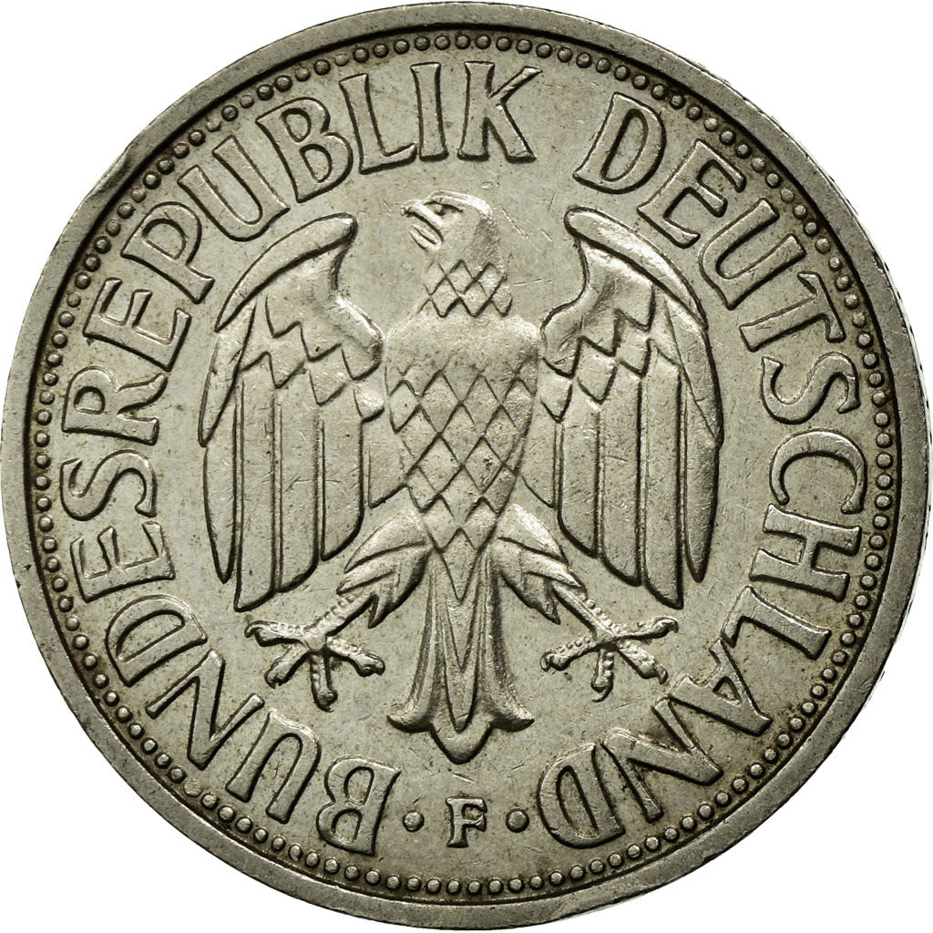 Moneta, GERMANIA - REPUBBLICA FEDERALE, 2 Mark, 1951, Stuttgart, BB+