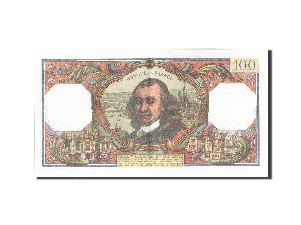 Billet, France, 100 Francs, 100 F 1964-1979 ''Corneille'', 1977, 1977-09-01