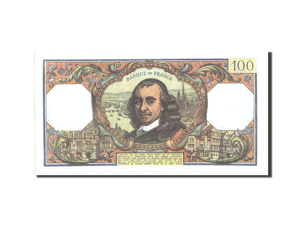 Banknot, Francja, 100 Francs, Corneille, 1978, 1978-02-02, UNC(63)