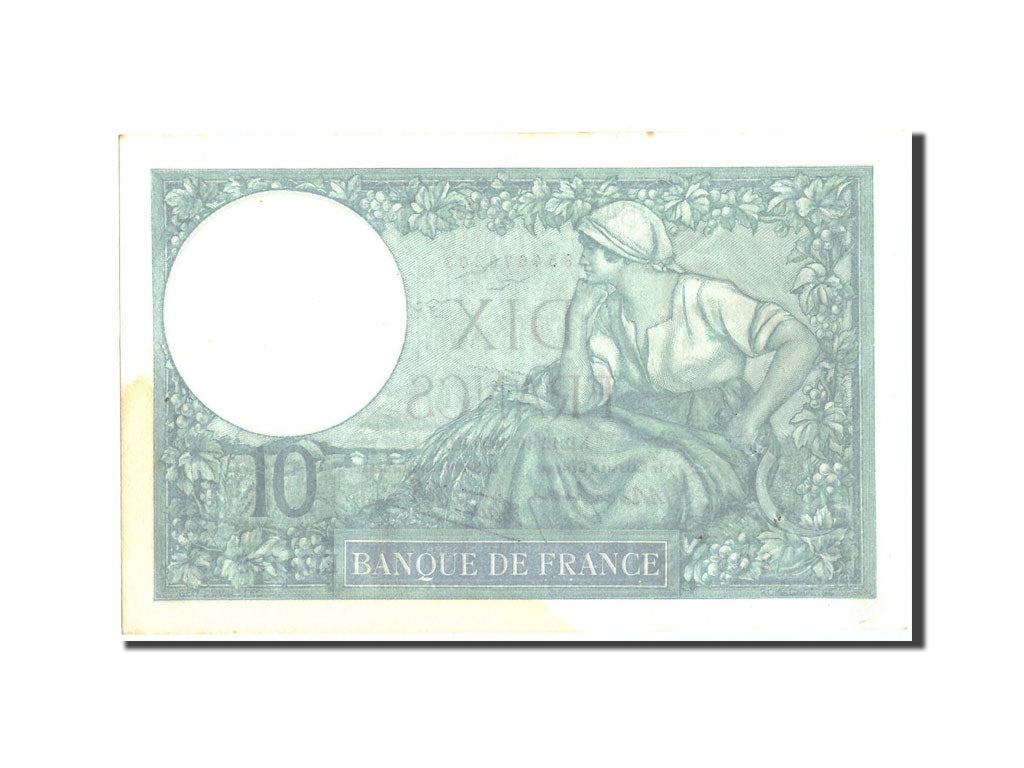 Banknote, France, 10 Francs, 10 F 1916-1942 ''Minerve'', 1939, 1939-10-12