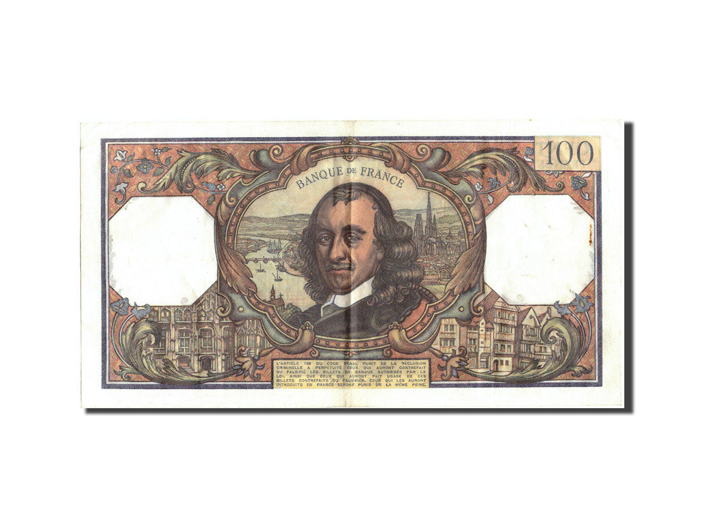 Banknot, Francja, 100 Francs, Corneille, 1973, 1973-01-04, EF(40-45)