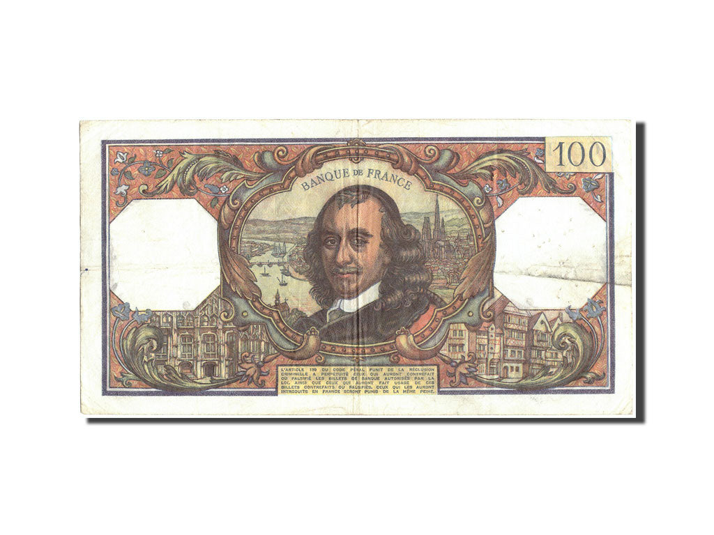 Banknot, Francja, 100 Francs, Corneille, 1977, 1977-02-04, EF(40-45)
