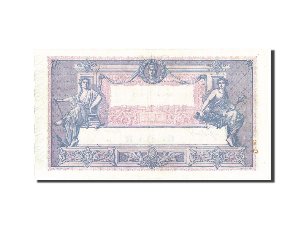 Biljet, Frankrijk, 1000 Francs, 1 000 F 1889-1926 ''Bleu et Rose'', 1919