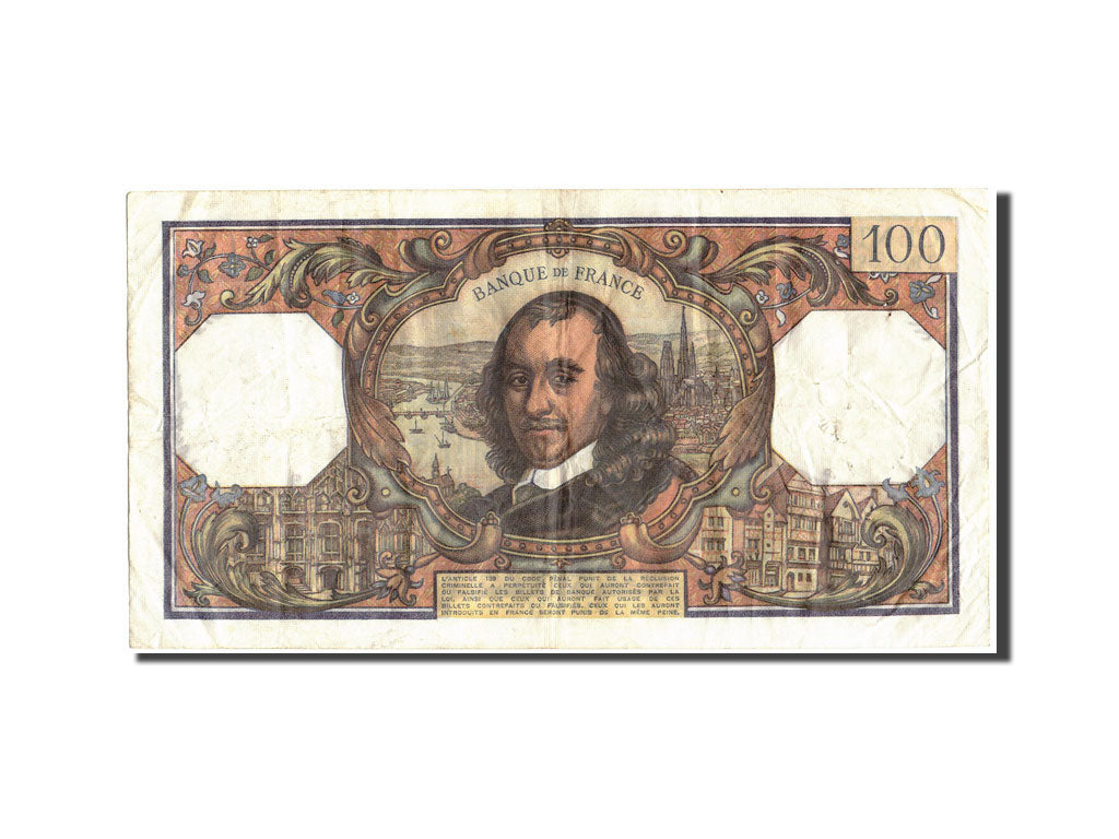 Banknot, Francja, 100 Francs, Corneille, 1973, 1973-05-03, VF(30-35)