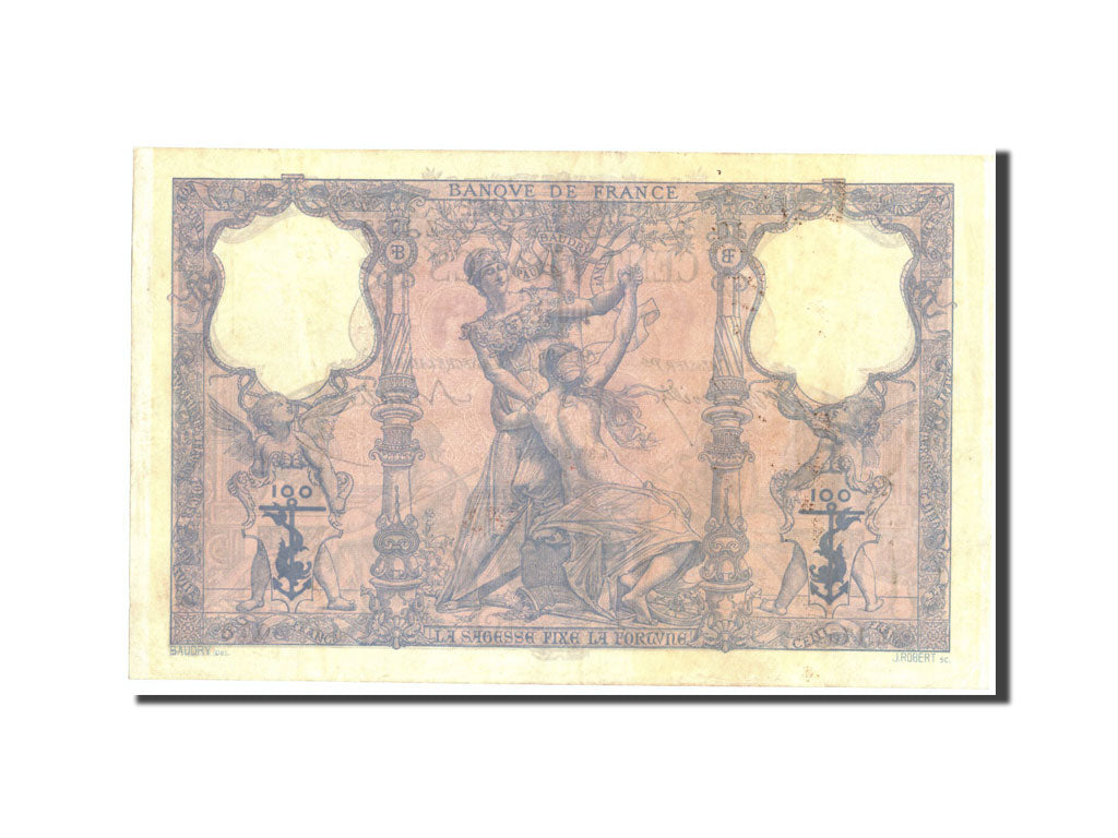 Francia, 100 Francs, Bleu et Rose, 1895-05-09, Z.1752, EBC