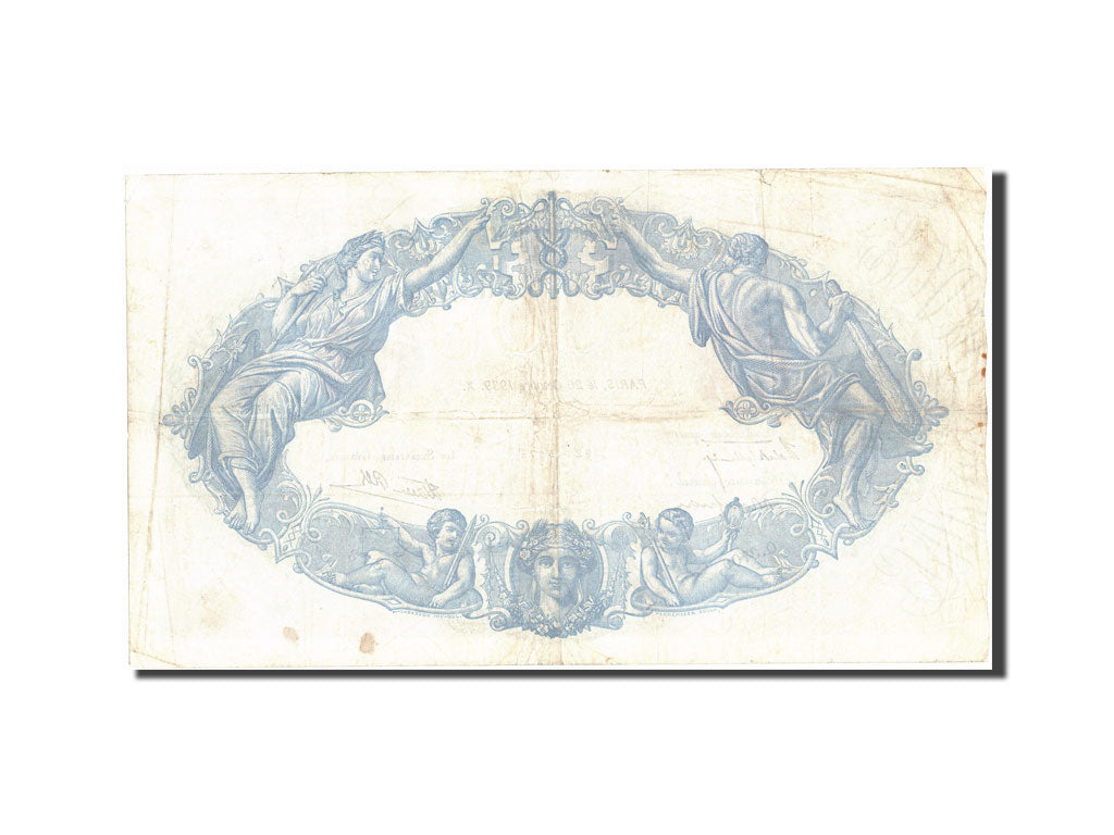 Billete, Francia, 500 Francs, 500 F 1888-1940 ''Bleu et Rose'', 1939