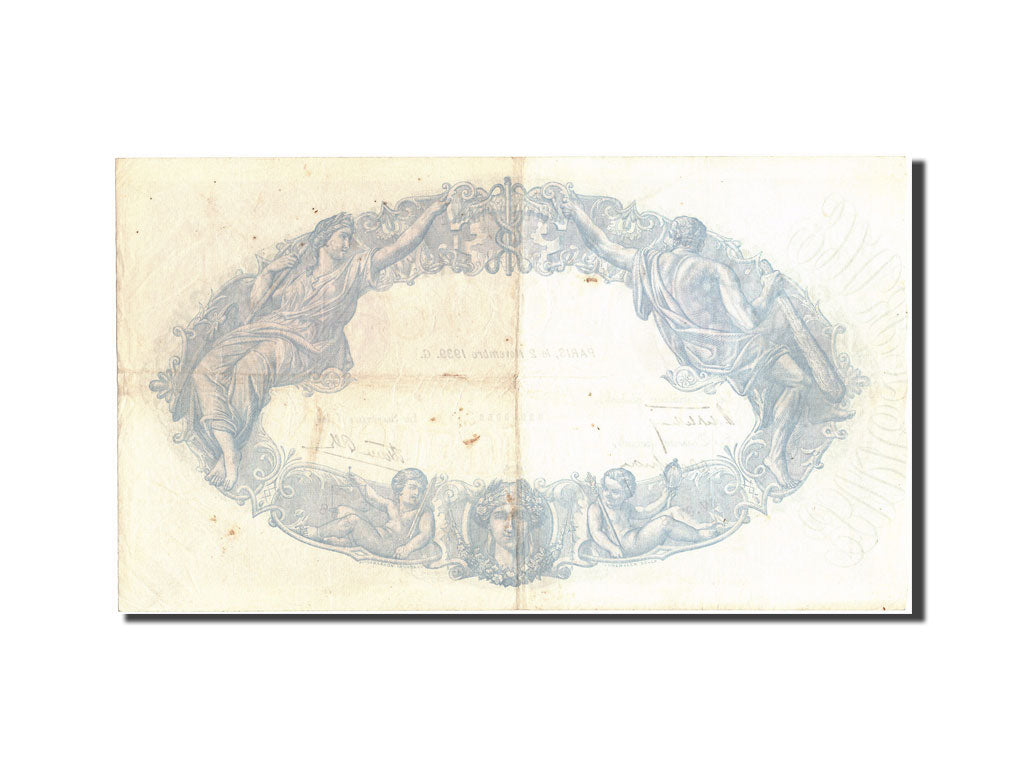 Banknote, France, 500 Francs, 500 F 1888-1940 ''Bleu et Rose'', 1939