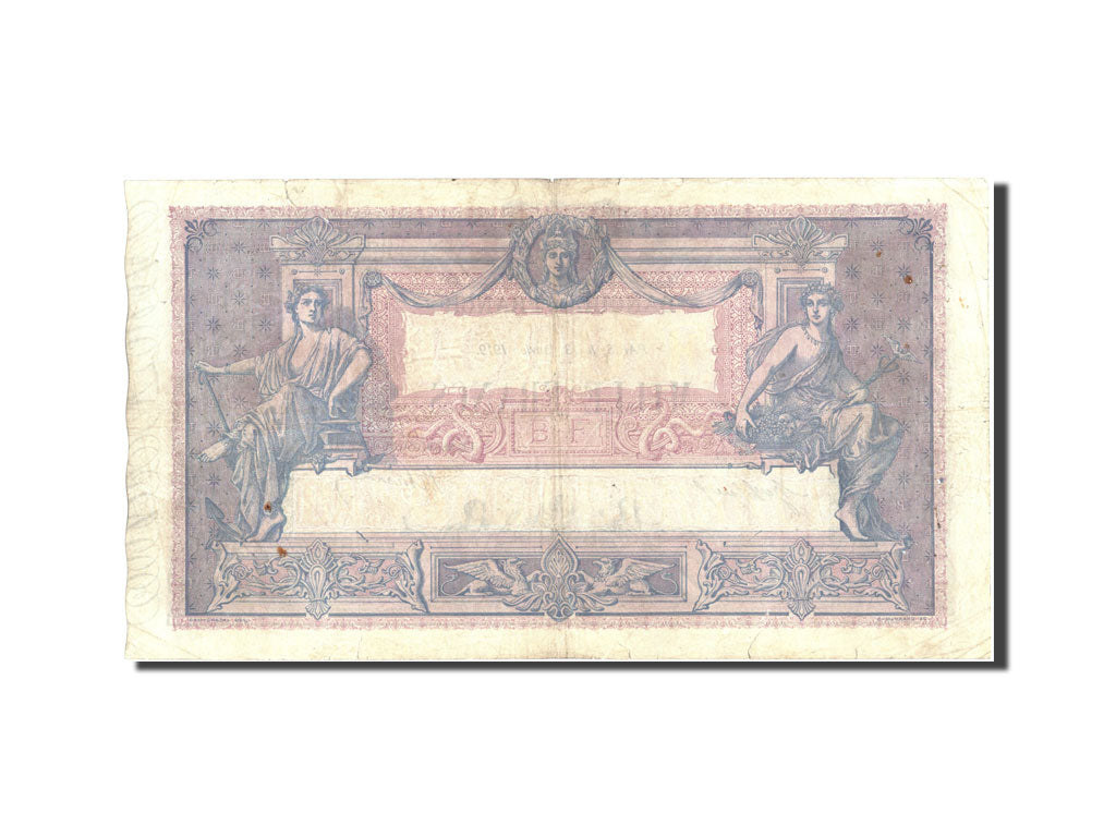 Banconote, Francia, 1000 Francs, 1 000 F 1889-1926 ''Bleu et Rose'', 1919