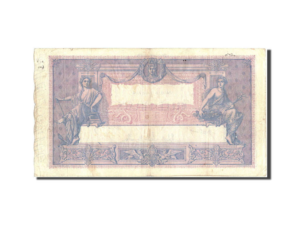 Banconote, Francia, 1000 Francs, 1 000 F 1889-1926 ''Bleu et Rose'', 1914