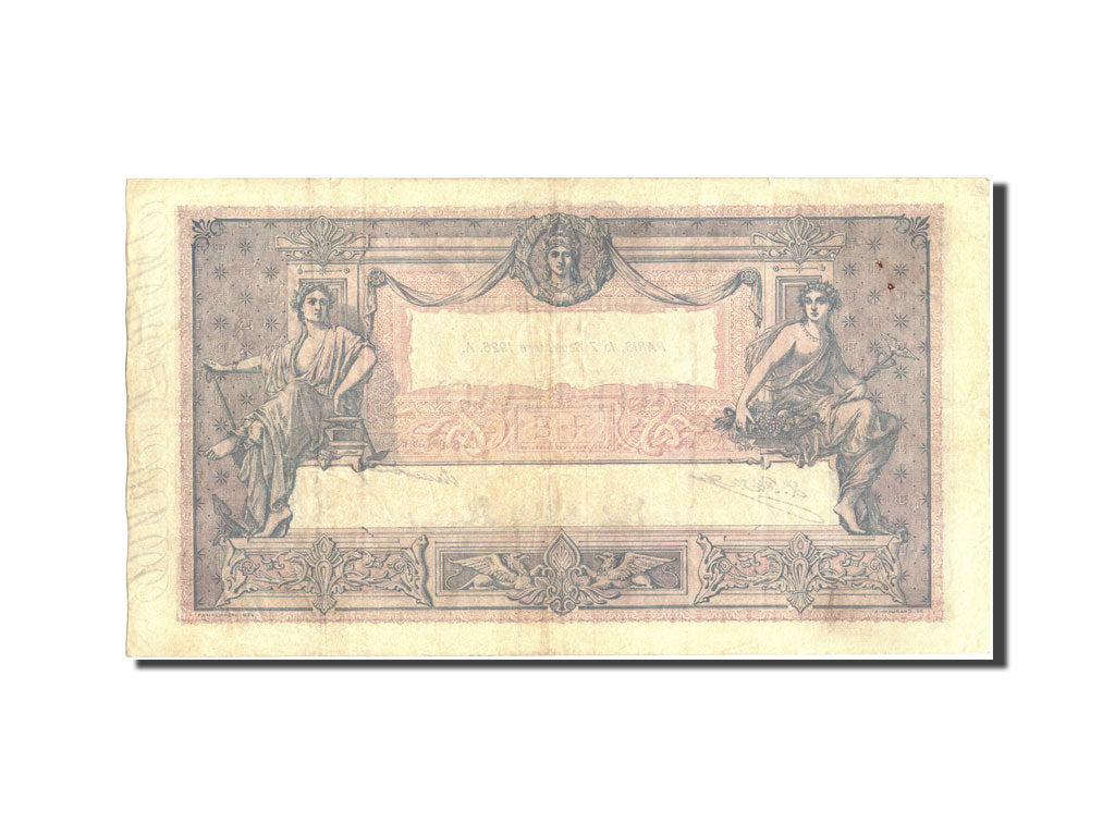 Biljet, Frankrijk, 1000 Francs, 1 000 F 1889-1926 ''Bleu et Rose'', 1926