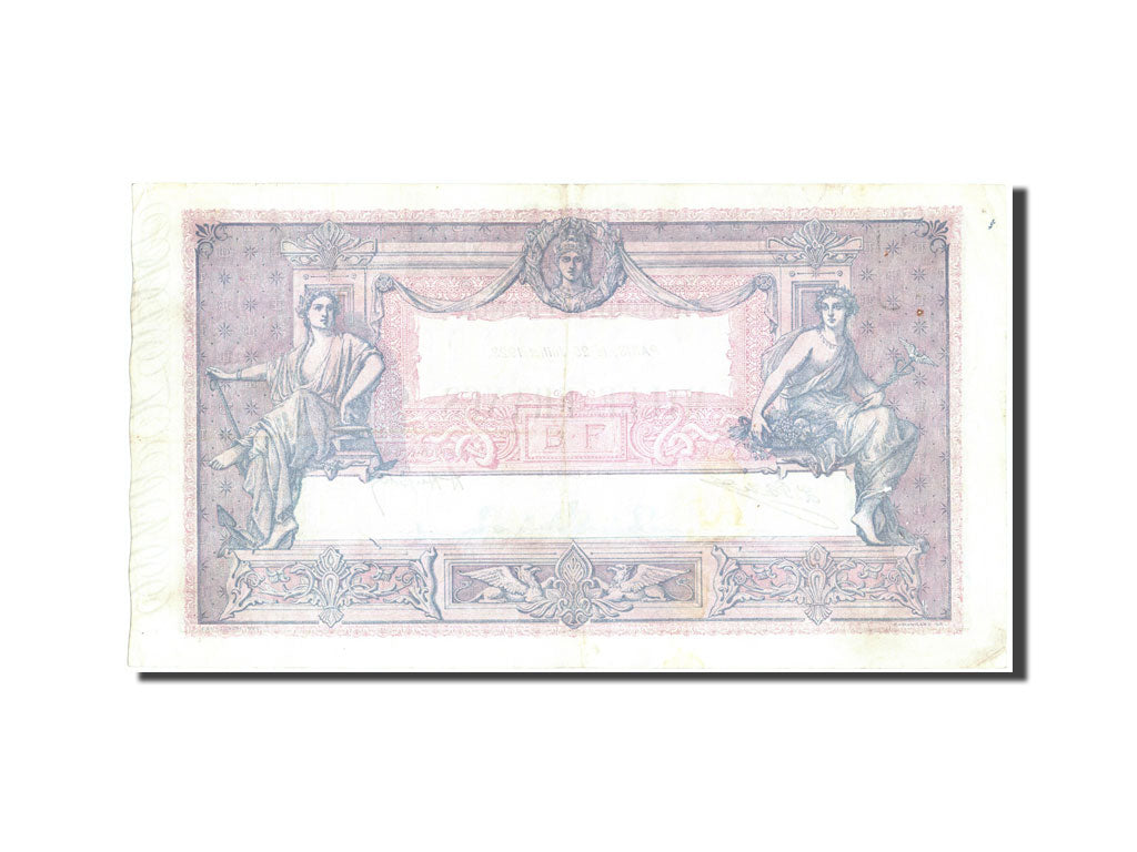 Banknote, France, 1000 Francs, 1 000 F 1889-1926 ''Bleu et Rose'', 1923