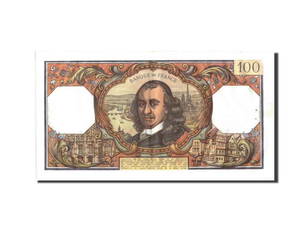 Geldschein, Frankreich, 100 Francs, 100 F 1964-1979 ''Corneille'', 1967
