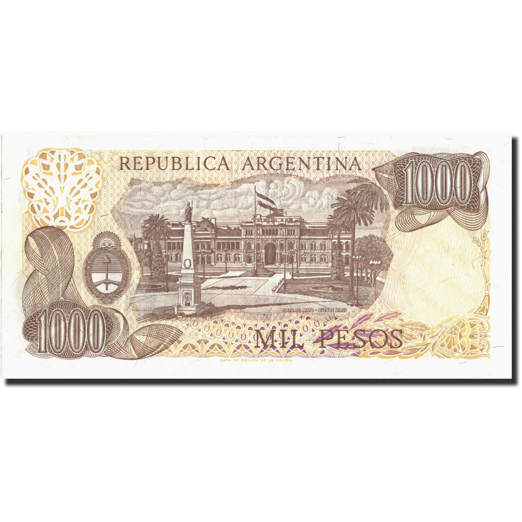 Banknote, Argentina, 1000 Pesos, Undated (1976-83), Undated (1976), KM:304b