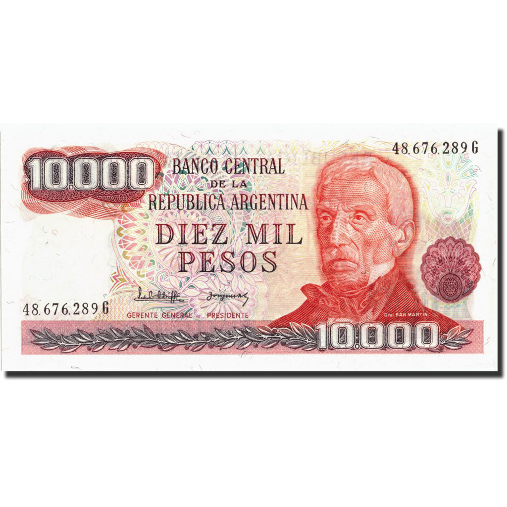 Banknote, Argentina, 10,000 Pesos, Undated (1976-83), undated ( 1976-83)