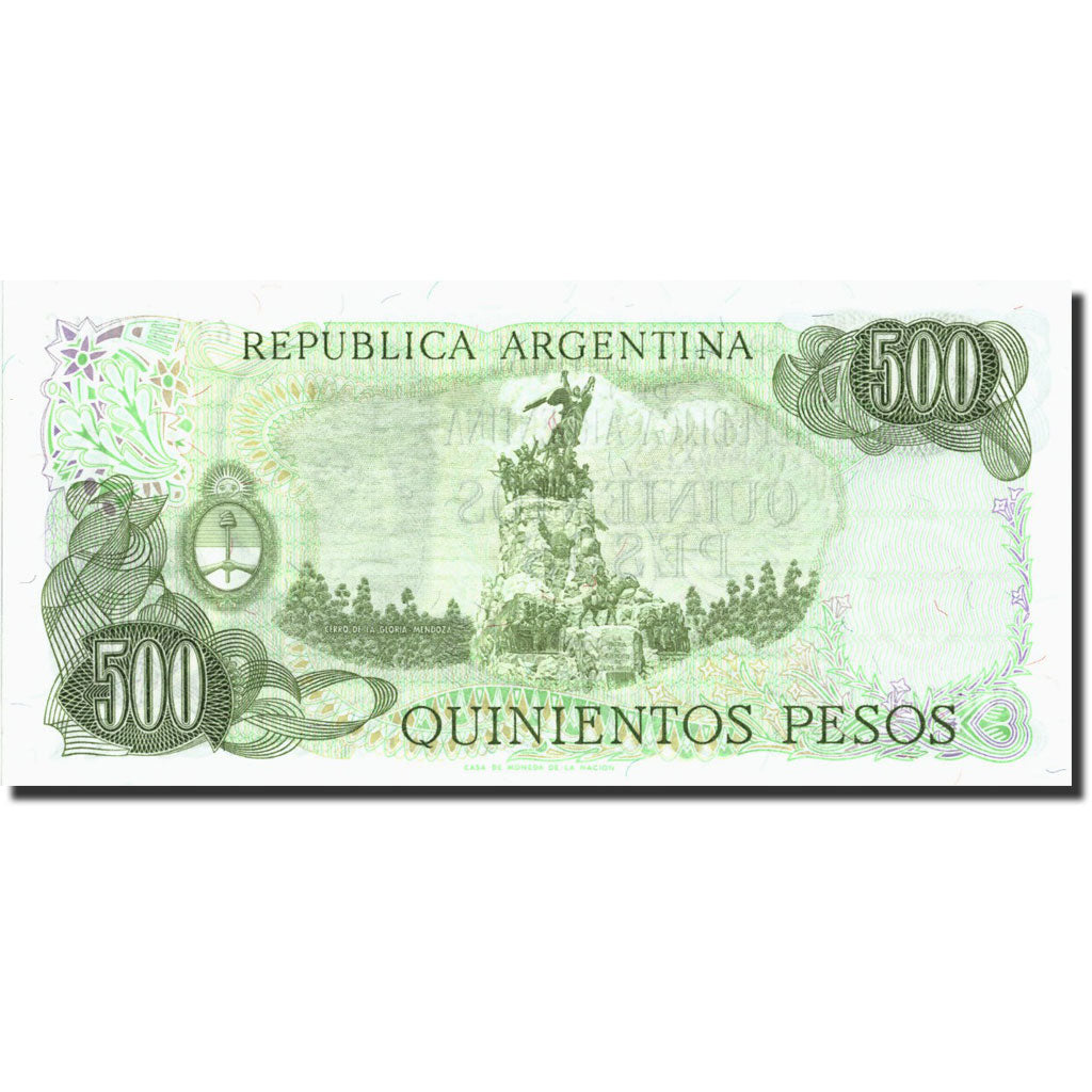 Banknote, Argentina, 500 Pesos, Undated (1977-82), Undated (1977-1982), KM:303c
