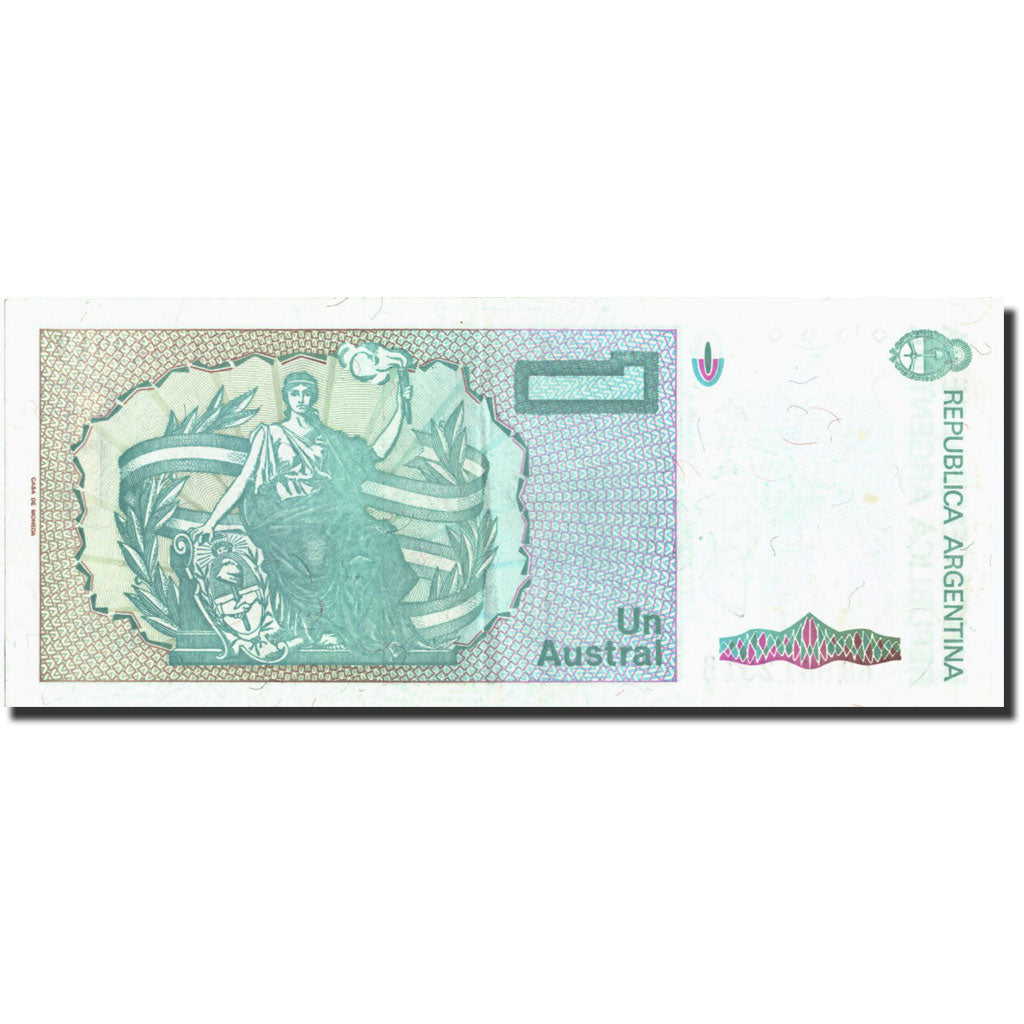 Geldschein, Argentinien, 1 Austral, Undated (1985-89), Undated (1985-1989)