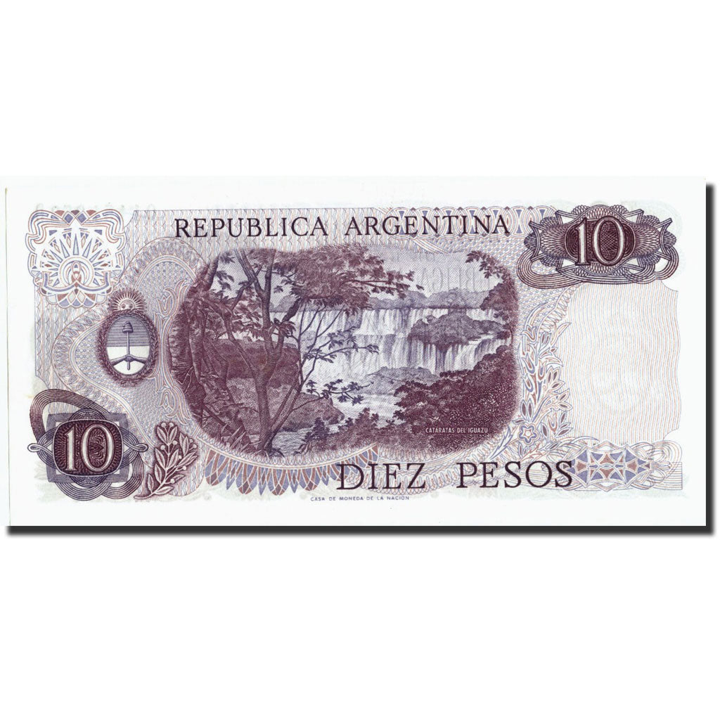 Geldschein, Argentinien, 10 Pesos, Undated (1973-76), undated (1973-76), KM:295