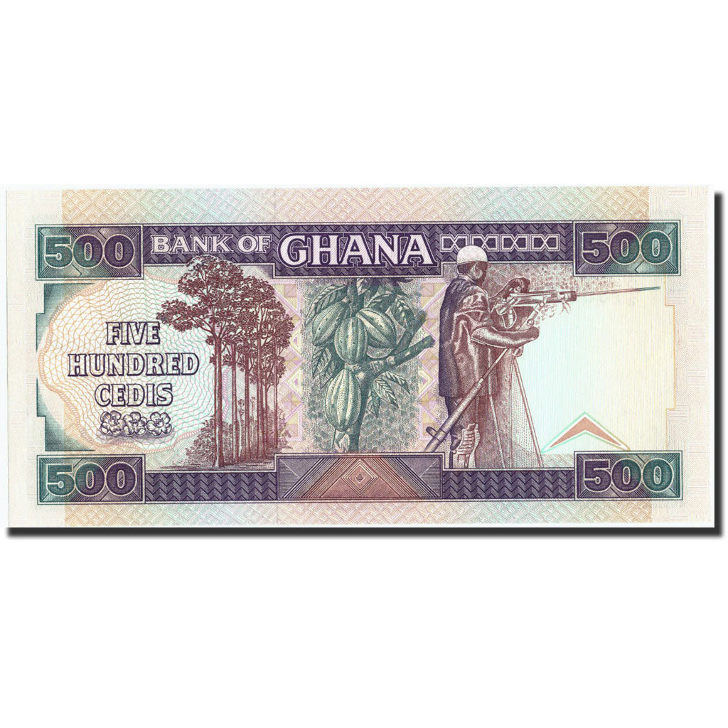 Billete, 500 Cedis, 1994, Ghana, KM:28c, 1994-06-22, UNC
