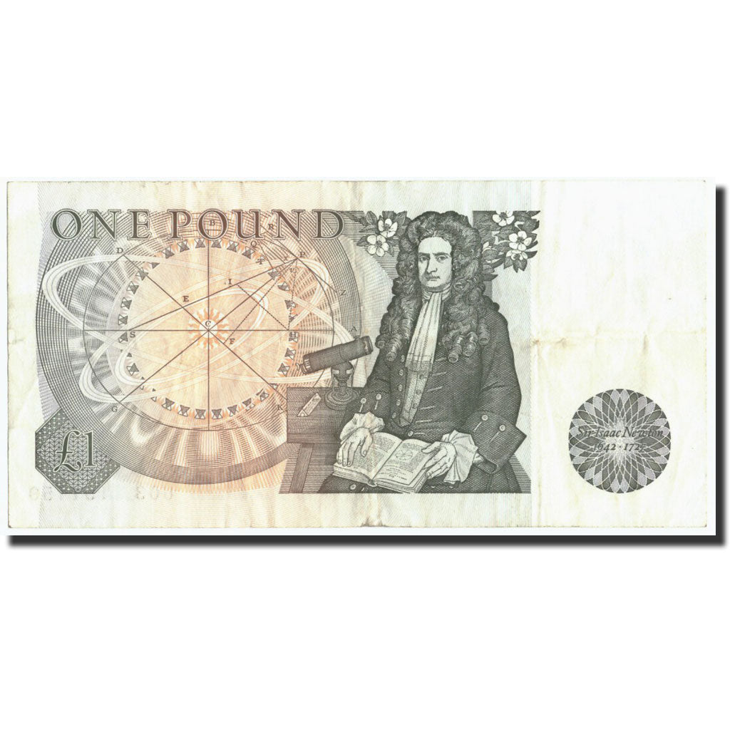 Banknote, Great Britain, 1 Pound, Undated (1978-84), Undated, KM:377a, EF(40-45)