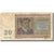 Banconote, Belgio, 20 Francs, 1956, KM:132b, 1956-04-03, B