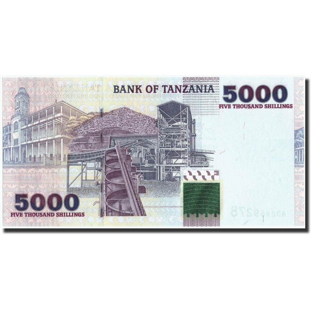 Billet, Tanzania, 5000 Shilingi, Undated (2003), Undated, KM:38, NEUF