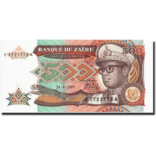 Banknote, Zaire, 500 Zaïres, 1989, 1989-06-24, KM:34a, UNC(65-70)