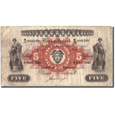Banknote, Northern Ireland, 5 Pounds, 1940, 1940-11-04, KM:52b, VF(20-25)