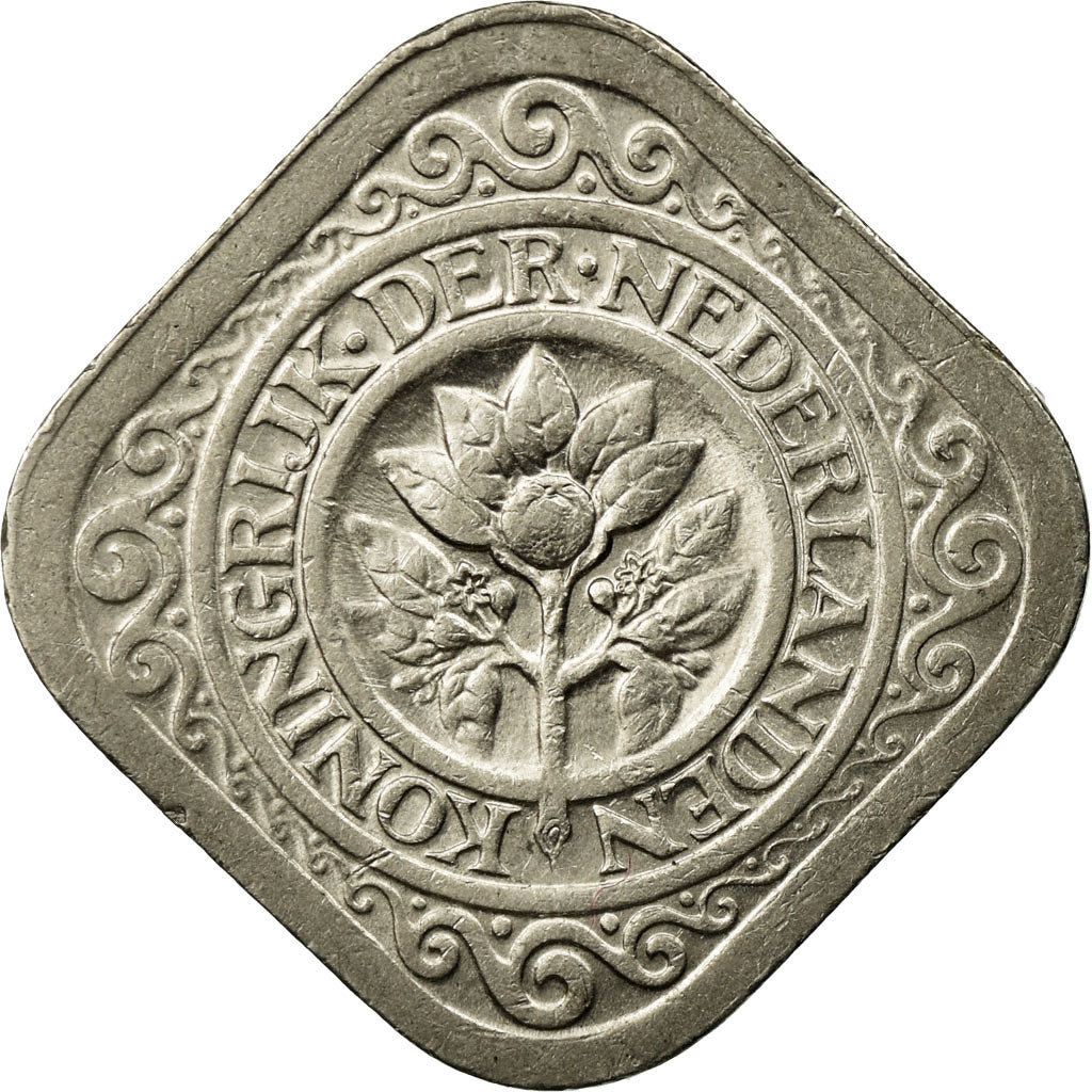 Münze, Niederlande, Wilhelmina I, 5 Cents, 1936, SS, Copper-nickel, KM:153